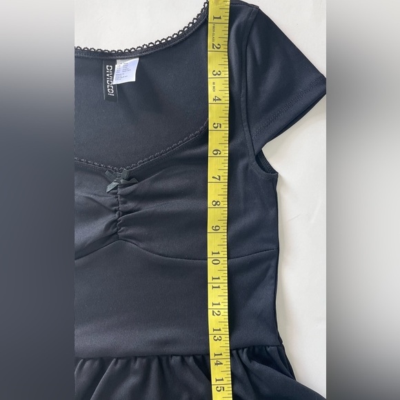 H&M Short Black Dress, Size XXS - Picture 5 of 7